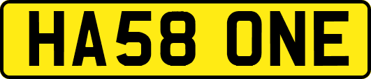 HA58ONE