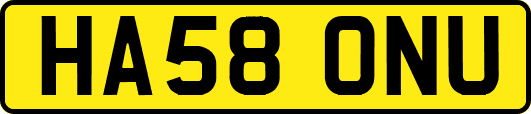 HA58ONU