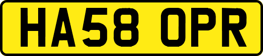 HA58OPR