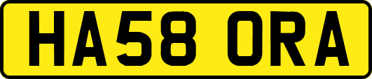 HA58ORA