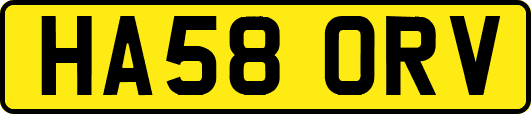 HA58ORV