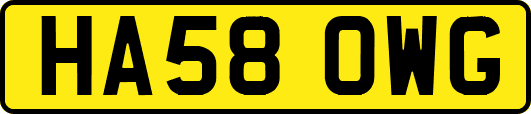 HA58OWG