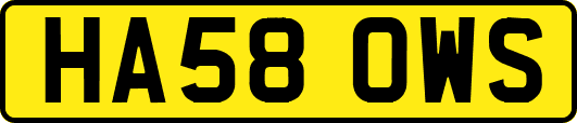 HA58OWS
