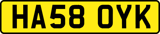 HA58OYK