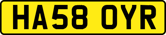 HA58OYR