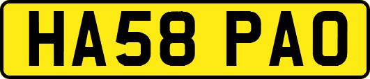 HA58PAO