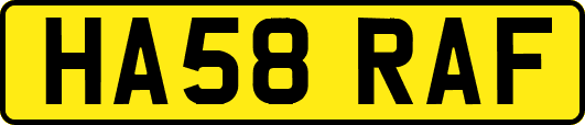 HA58RAF