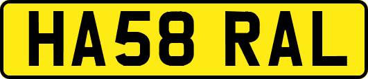 HA58RAL