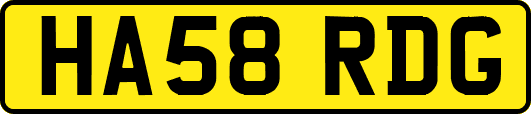 HA58RDG