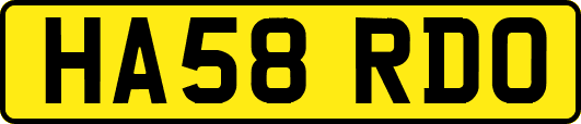 HA58RDO