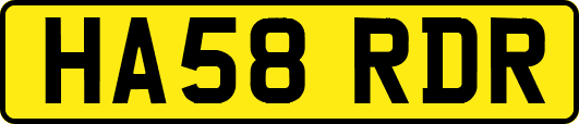 HA58RDR