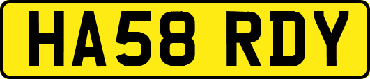 HA58RDY