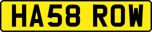 HA58ROW