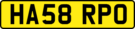 HA58RPO