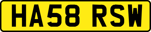 HA58RSW