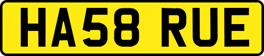HA58RUE