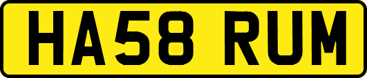 HA58RUM