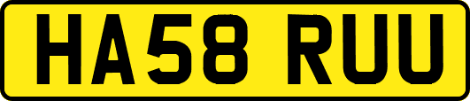 HA58RUU