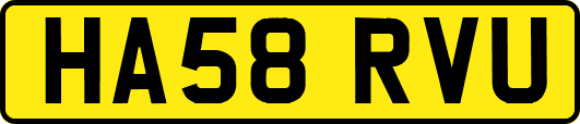 HA58RVU