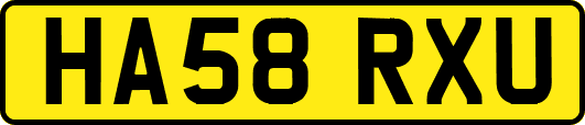 HA58RXU
