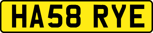 HA58RYE