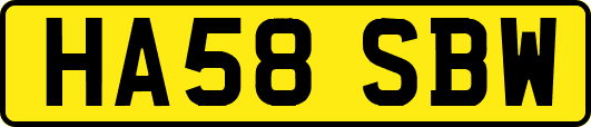 HA58SBW