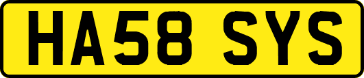 HA58SYS