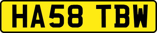 HA58TBW