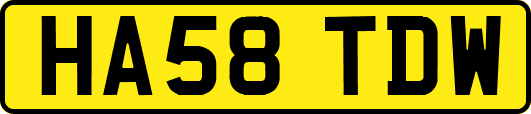 HA58TDW