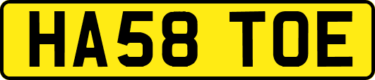 HA58TOE