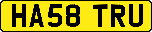 HA58TRU