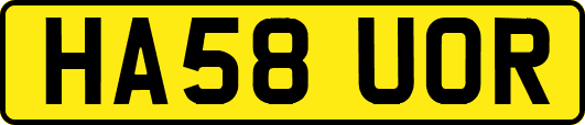 HA58UOR