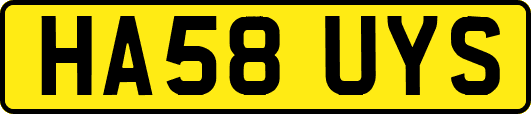 HA58UYS