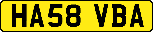 HA58VBA
