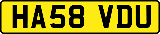 HA58VDU