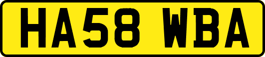 HA58WBA