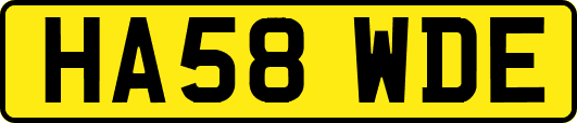 HA58WDE