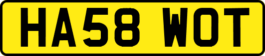 HA58WOT
