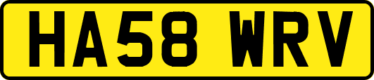 HA58WRV