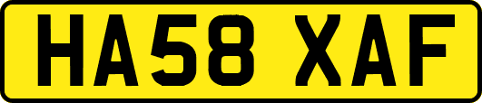 HA58XAF