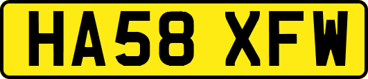 HA58XFW