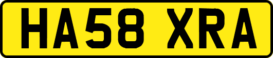 HA58XRA