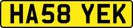 HA58YEK
