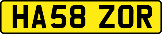 HA58ZOR