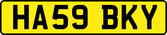 HA59BKY
