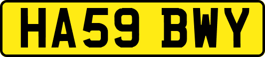 HA59BWY