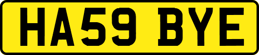 HA59BYE