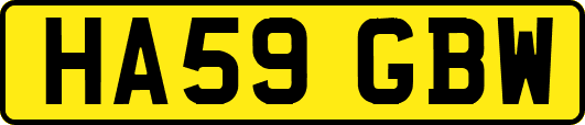 HA59GBW