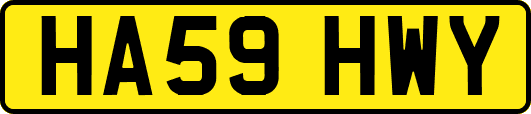 HA59HWY