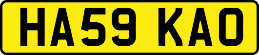 HA59KAO